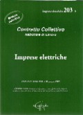 CCNL 203b - Imprese Elettriche&nbsp;[pubblicato il 27/11/2009]